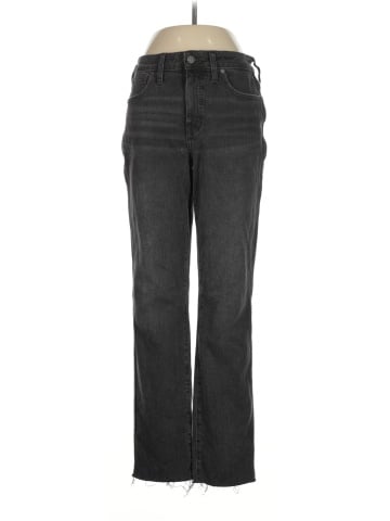 Madewell Curvy Mid-Rise Stovepipe Jeans in Armand Wash: Raw-Hem Edition (view 1)