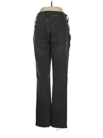 Madewell Curvy Mid-Rise Stovepipe Jeans in Armand Wash: Raw-Hem Edition (view 2)