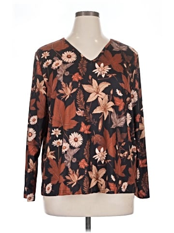 Emery Rose Long Sleeve Blouse (view 1)
