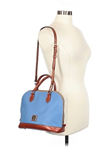 Dooney & Bourke Leather Satchel (view 2)