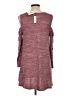 Cupio Burgundy Casual Dress Size L - photo 2