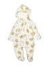 Cutie Pie 100% Polyester Print Ivory Long Sleeve Onesie Size 0-3 mo - photo 1
