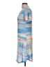 David Cline Tie-dye Blue Casual Dress Size M - photo 5