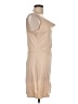 Glam Solid Tan Cocktail Dress Size L - photo 4