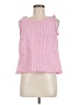 Vineyard Vines Pink Sleeveless Blouse Size 8 - photo 1