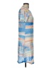 David Cline Tie-dye Blue Casual Dress Size M - photo 4