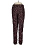 Charlotte Russe 100% Polyester Animal Print Burgundy Casual Pants Size M - photo 2