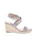 Stuart Weitzman Gray Wedges Size 10 - photo 1