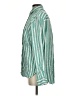 Universal Thread Stripes Green Long Sleeve Button-Down Shirt Size XS - photo 5