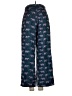 J.Crew 100% Silk Print Blue Silk Pants Size 4 - photo 2