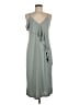 H&M 100% Polyester Gray Cocktail Dress Size M - photo 1