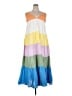 Roxy 100% Cotton Color Block White Casual Dress Size XXL - photo 1