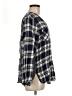 Tolani Plaid Blue Long Sleeve Blouse Size M - photo 4