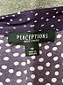 Perceptions Polka Dots Black Casual Dress Size 12 - photo 7