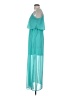 Charming Charlie 100% Polyester Teal Casual Dress Size S - photo 5