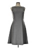 H&M Solid Gray Cocktail Dress Size 10 - photo 1
