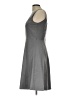 H&M Solid Gray Cocktail Dress Size 10 - photo 5