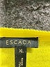 Escada 100% Wool Yellow Wool Cardigan Size XL - photo 7