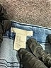 H&M Solid Blue Jeans Size 10 - photo 7