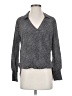 L'Agence 100% Silk Gray Long Sleeve Silk Top Size XS (0) - photo 1