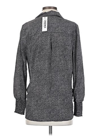 L'Agence Long Sleeve Silk Top (view 2)