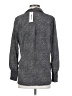 L'Agence 100% Silk Gray Long Sleeve Silk Top Size XS (0) - photo 2