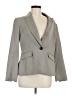 Le Suit 100% Polyester Solid Gray Blazer Size 8 - photo 1