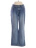 Express Bleus 100% Cotton Hearts Blue Jeans Size 5 - 6 - photo 1