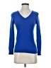 Nordstrom 100% Cashmere Blue Cashmere Pullover Sweater Size XS - photo 1