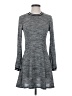 Bebop Tweed Gray Casual Dress Size M - photo 1