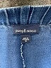 Purejill Solid Blue Casual Pants Size M - photo 7