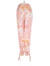 Zara Paisley Pink Casual Pants Size S - photo 2