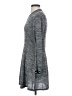 Bebop Tweed Gray Casual Dress Size M - photo 5
