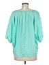 Gianni Bini 100% Polyester Teal 3/4 Sleeve T-Shirt Size M - photo 2