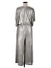 Jessica Howard Metallic Silver Jumpsuit Size XL - photo 2