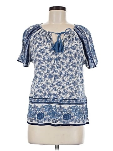 Lucky Brand Short Sleeve Blouse (view 1)