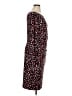 Kasper Animal Print Burgundy Casual Dress Size XL - photo 4