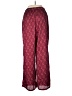 Adore Me 100% Recycled Polyester Hearts Red Casual Pants Size M - photo 2