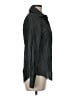 Cino 100% Polyester Metallic Black Long Sleeve Blouse Size M - photo 4