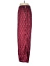 Adore Me 100% Recycled Polyester Hearts Red Casual Pants Size M - photo 5