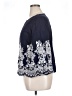 Cable & Gauge Blue 3/4 Sleeve Blouse Size XL - photo 5