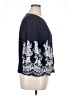 Cable & Gauge Blue 3/4 Sleeve Blouse Size XL - photo 4
