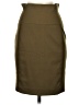 Bebe Solid Brown Formal Skirt Size M (estimated) - photo 1