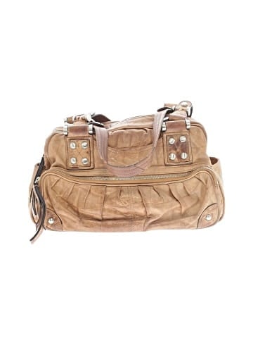 B Makowsky Leather Shoulder Bag (view 1)