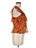 Veronica Beard 100% Silk Orange Sleeveless Silk Top Size 6 - photo 4