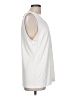 JM Collection White Sleeveless Top Size L - photo 4