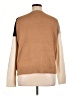 Hem & Thread Color Block Brown Cardigan Size XL - photo 2