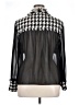 Zara Houndstooth Black 3/4 Sleeve Blouse Size XL - photo 2