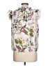 Bailey 44 Floral White Sleeveless Blouse Size L - photo 2