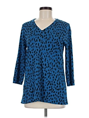 Chico's 3/4 Sleeve T-Shirt (view 1)